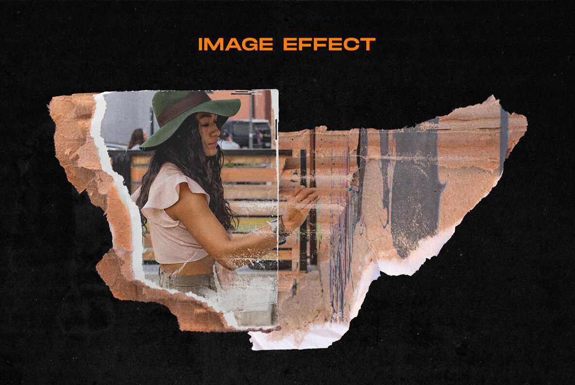 Torn Cardboard Textures 9