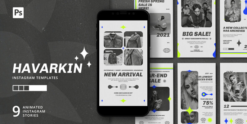 Havarkin   Instagram Templates