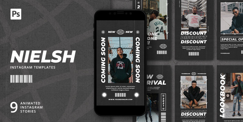 Nielsh   Instagram Templates