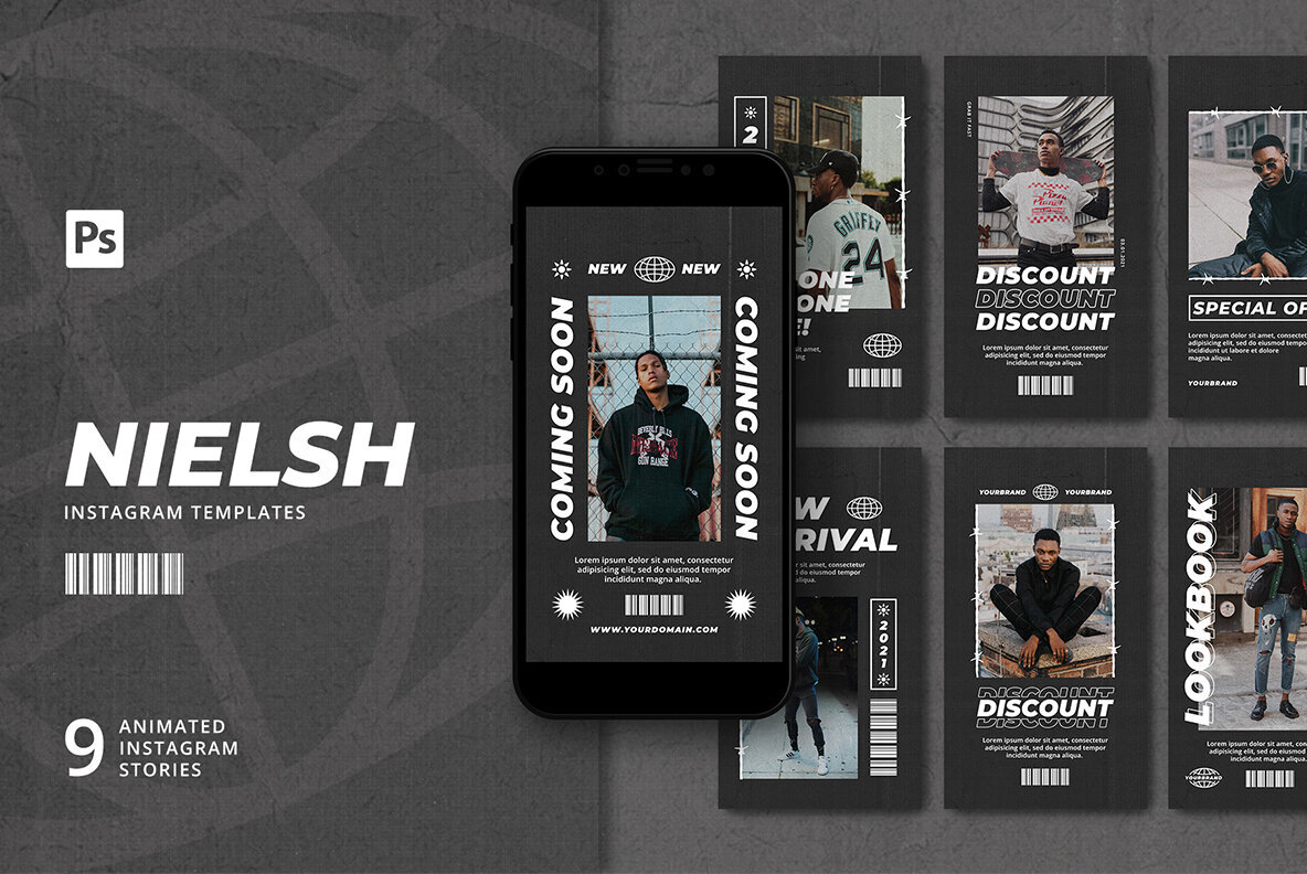 Nielsh   Instagram Templates 1