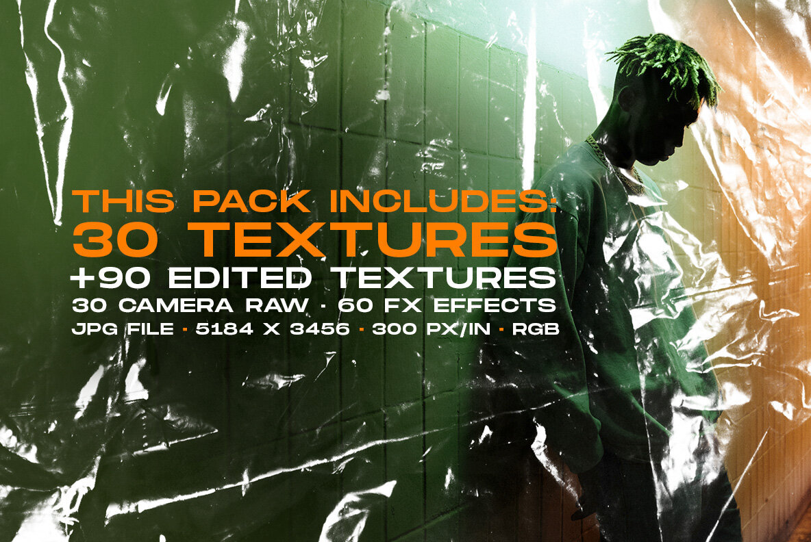 Plastic Wrap Textures Mega Bundle 3