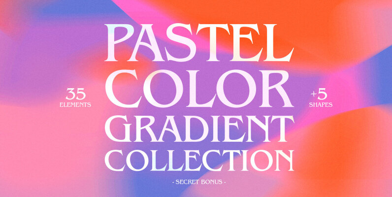 Pastel Color Gradient Collection