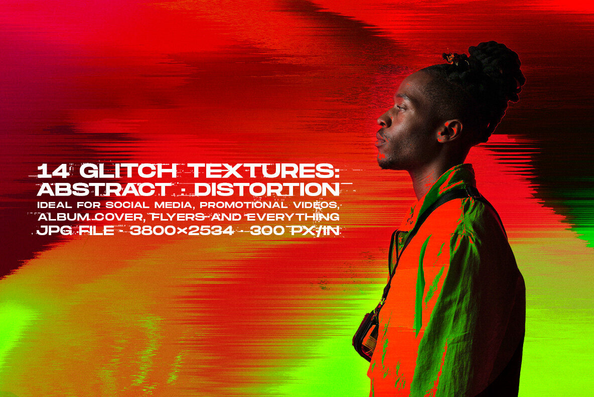 Abstract Glitch Textures 3