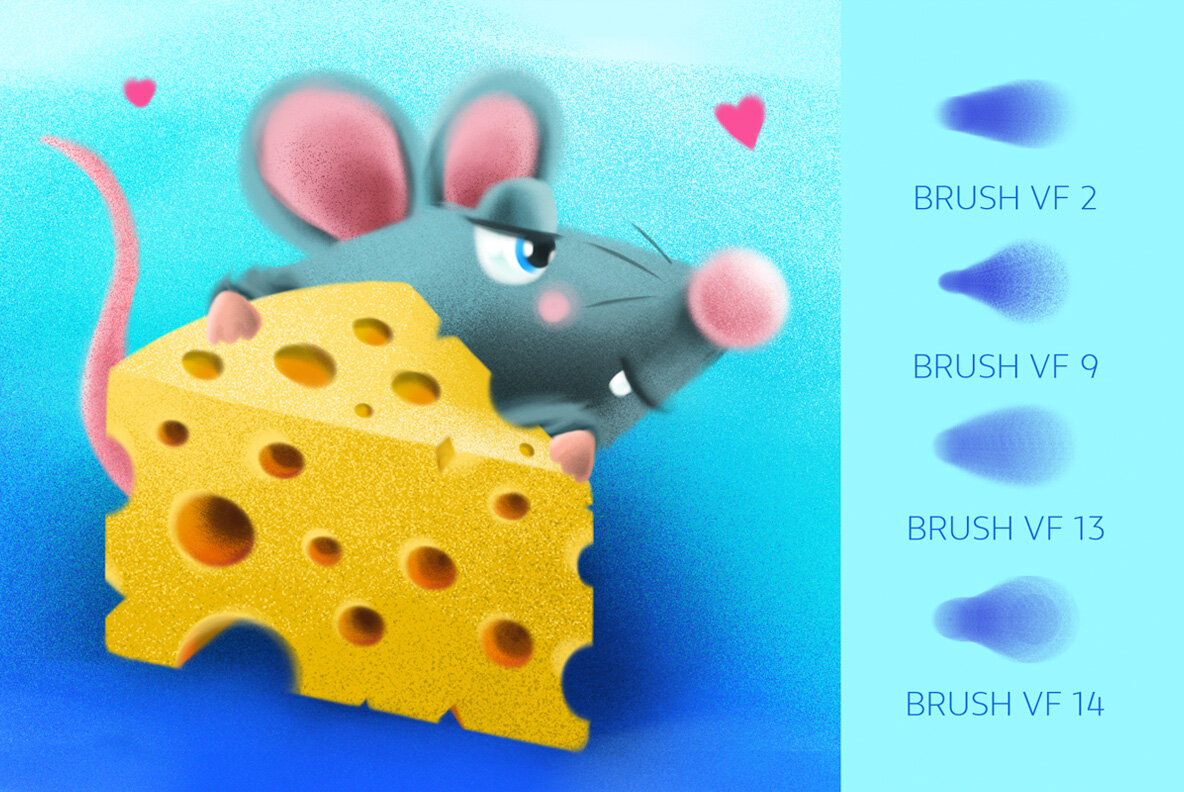 Grain Artistic Brushes for Procreate 6