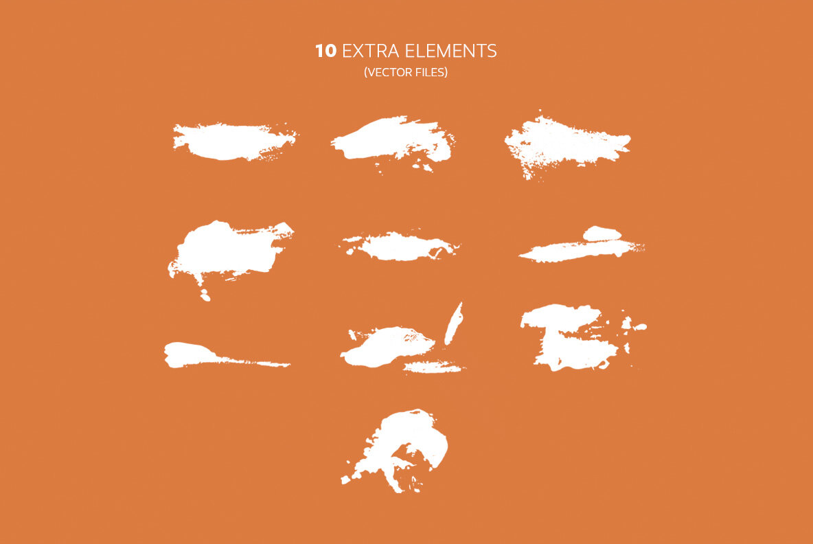 Grain Artistic Brushes for Procreate 11