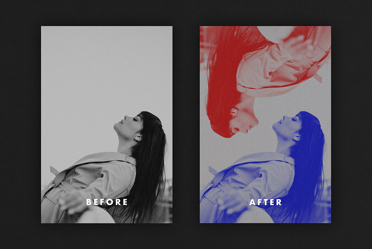 Inverted Double Exposure Photo Effect 3