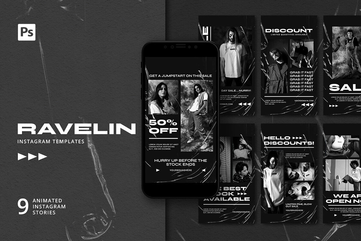 Ravelin   Instagram Templates 1