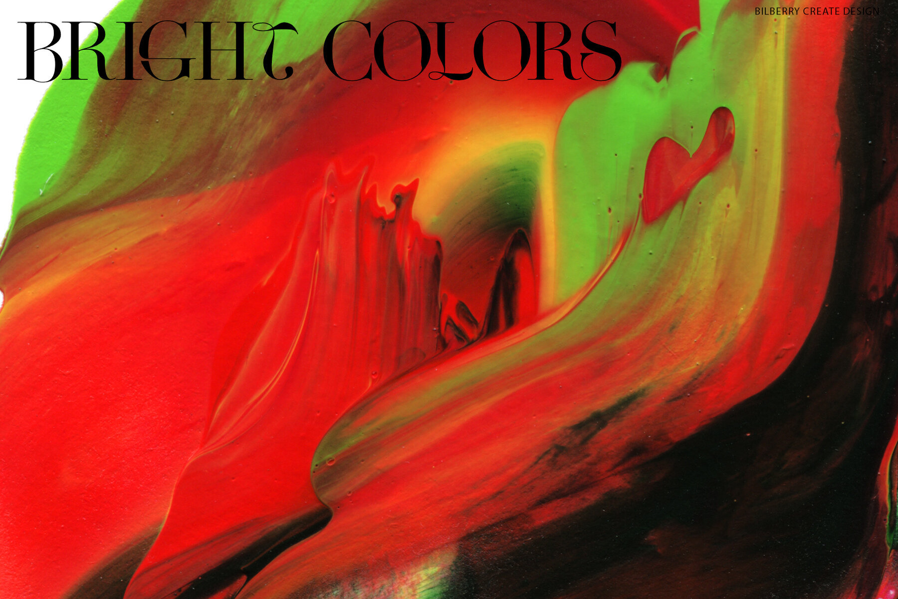 Trendy Mess Abstract Strokes 2