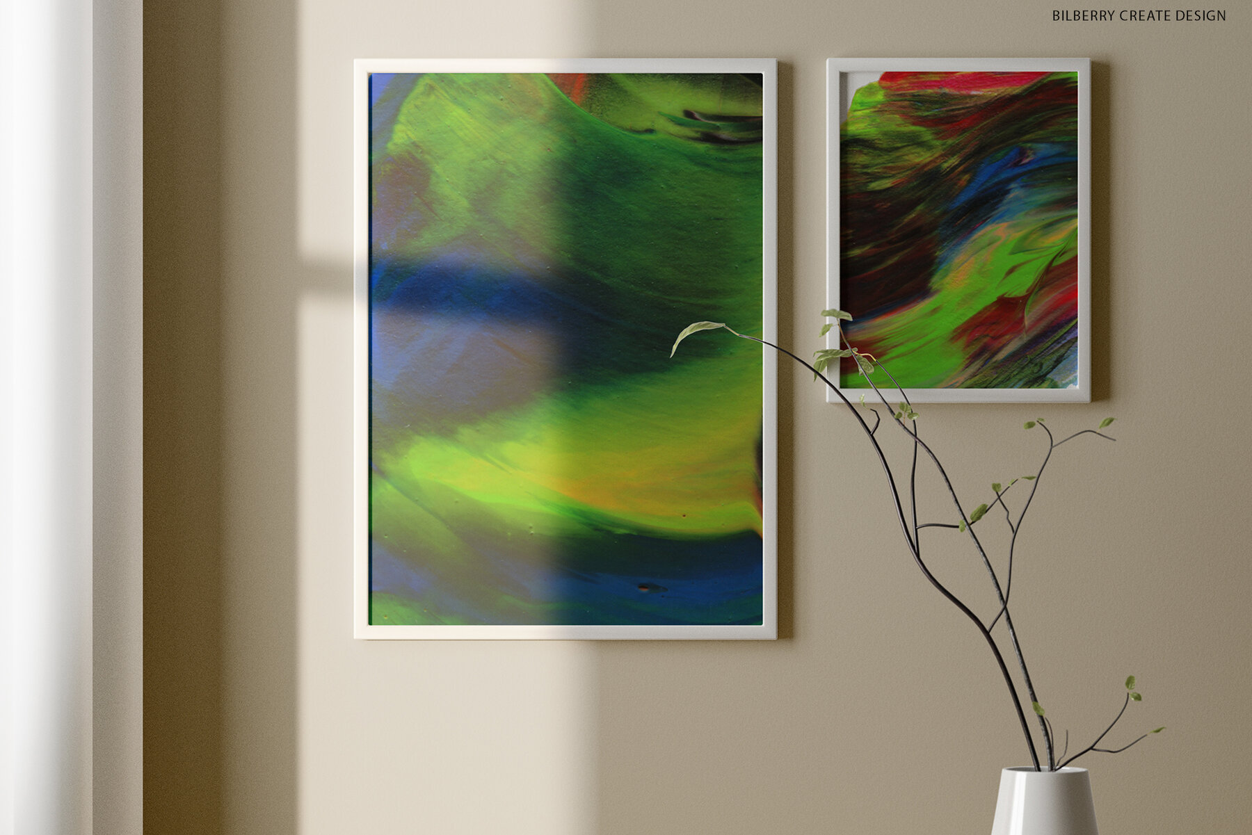 Trendy Mess Abstract Strokes 6