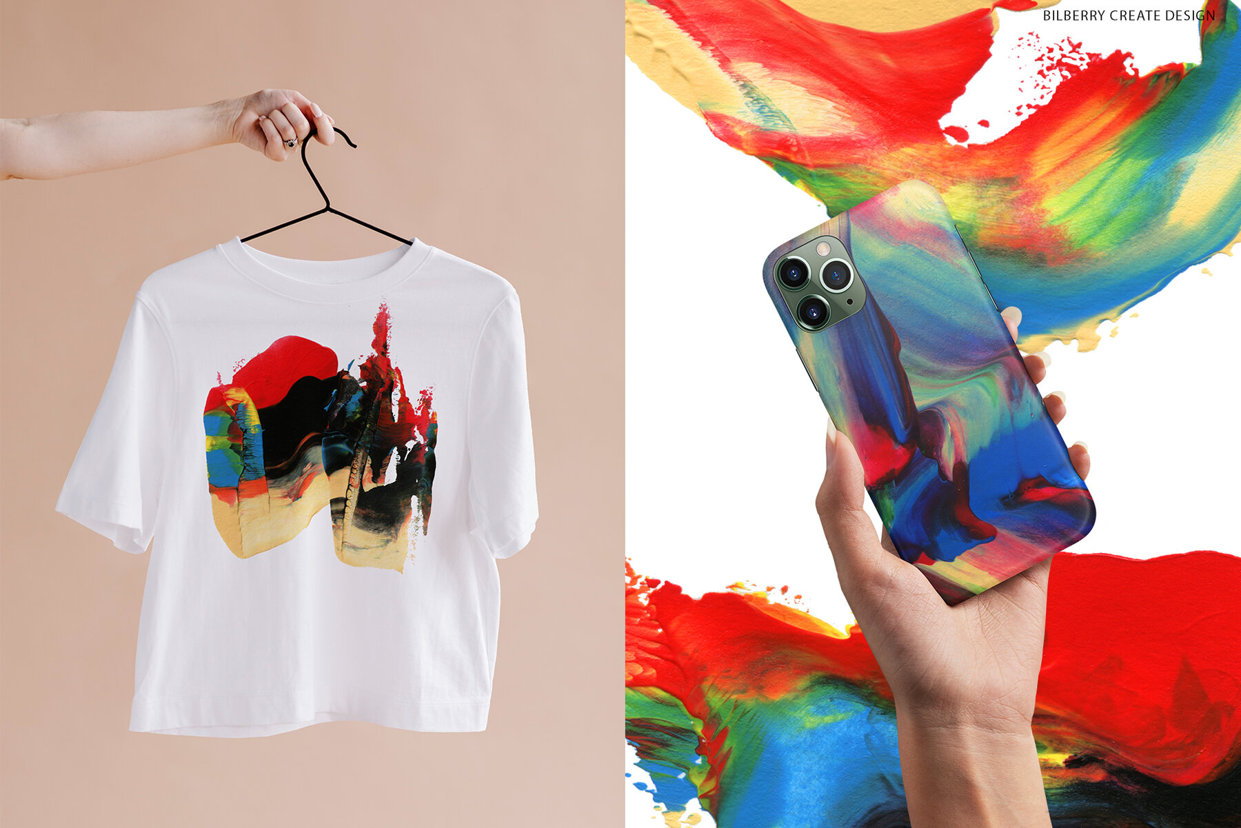 Trendy Mess Abstract Strokes 8