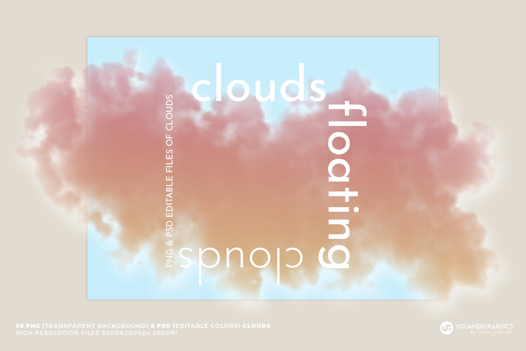 Floating Colorful Clouds 1
