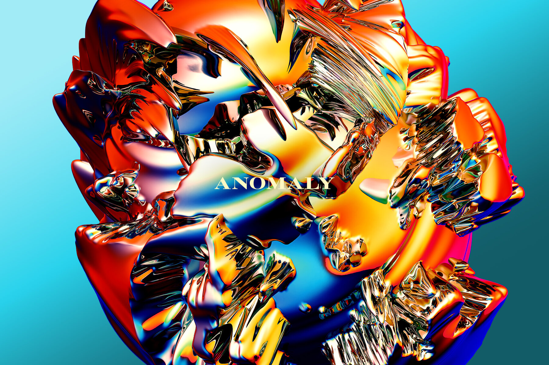 Anomaly     Fluid Metallic Shapes 4