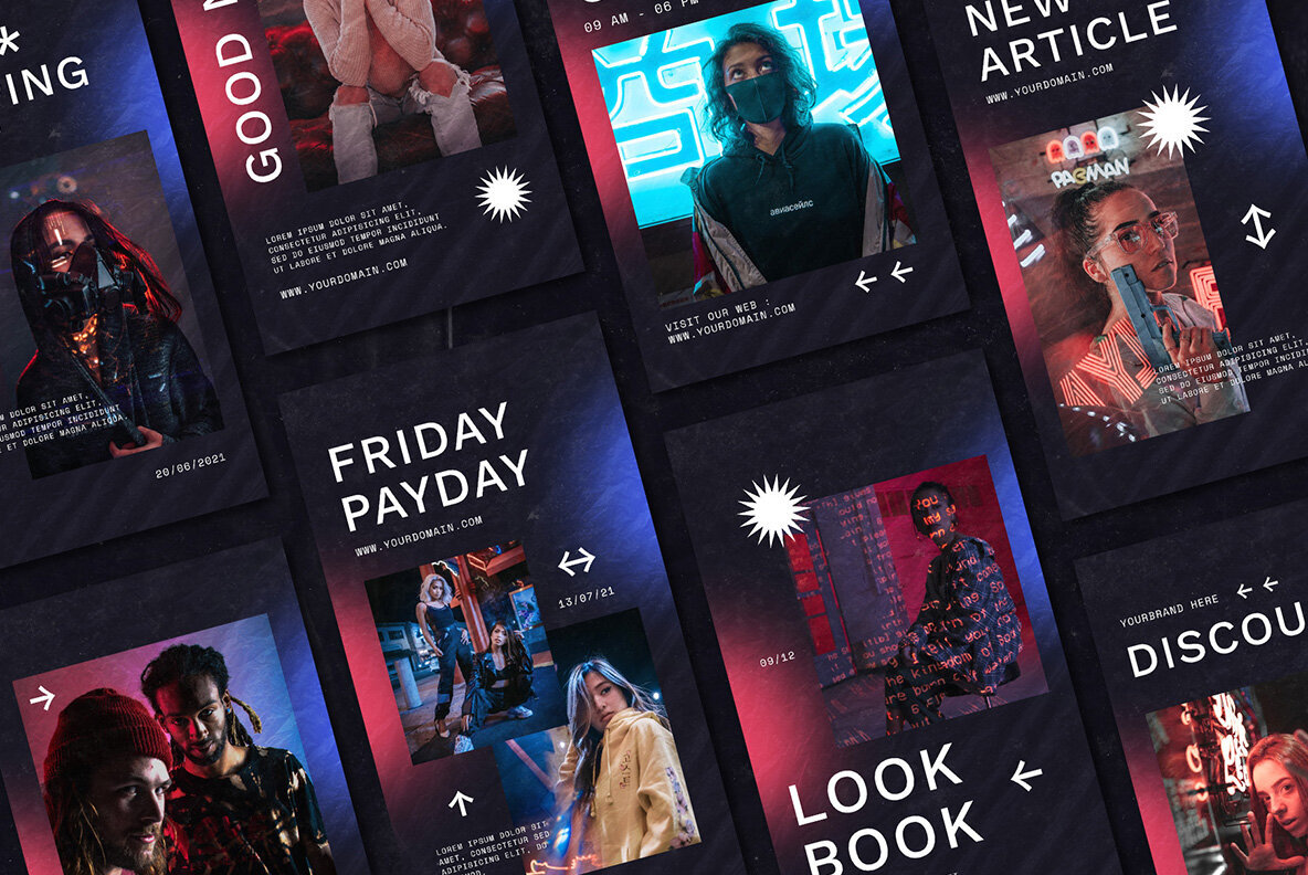 Radiant   Instagram Template 2