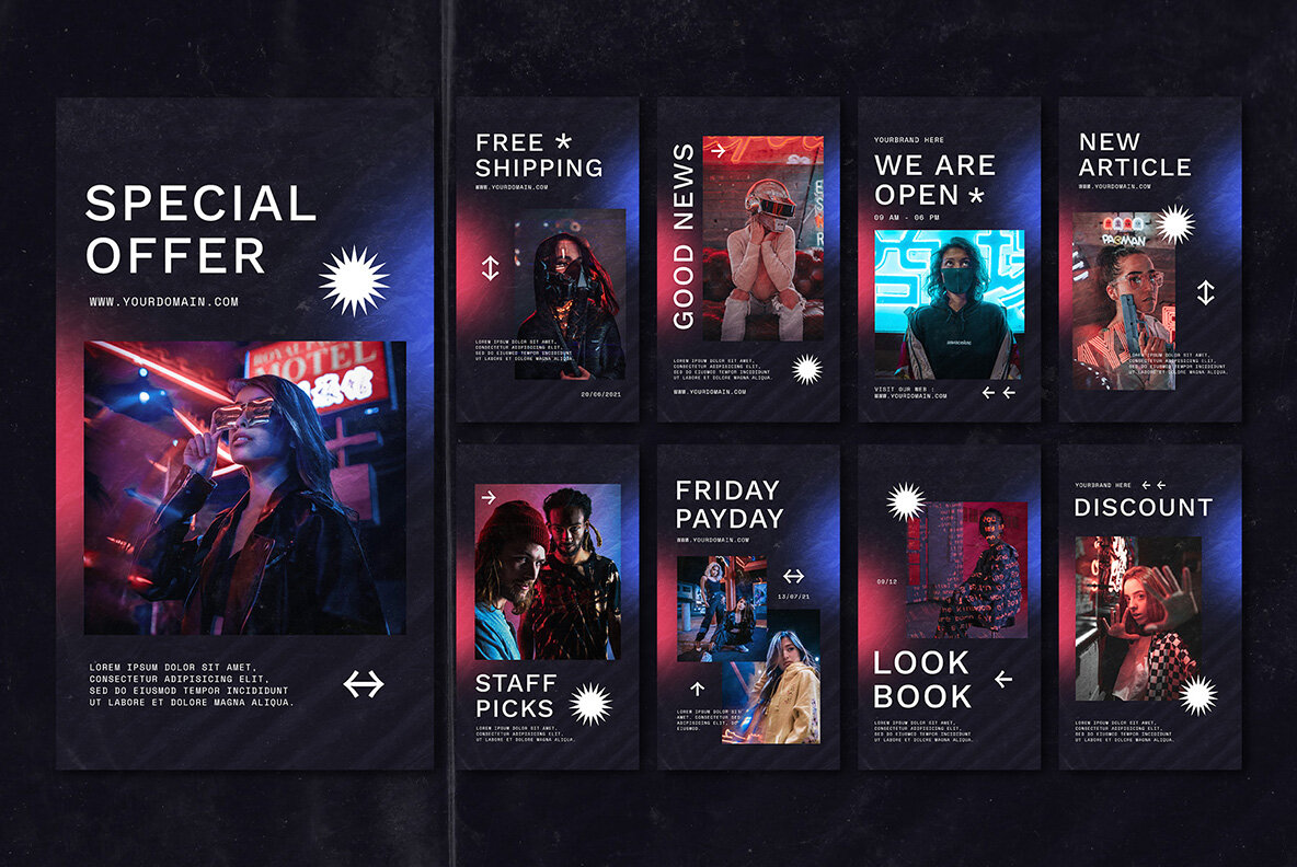 Radiant   Instagram Template 4