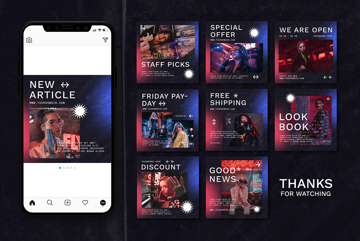 Radiant   Instagram Template 7