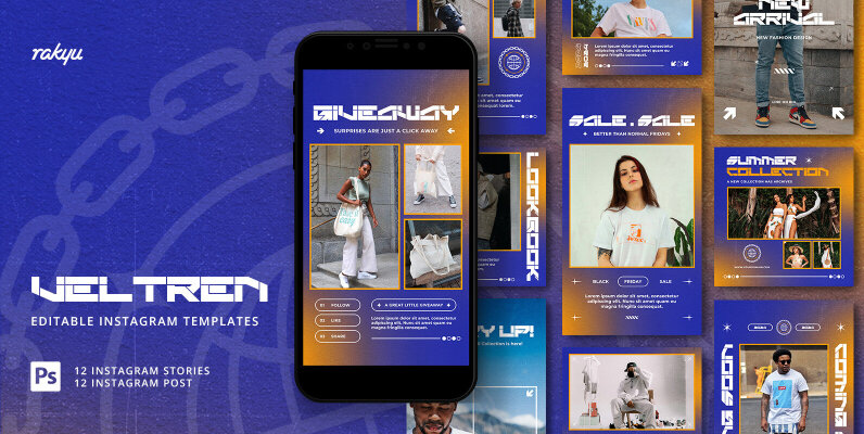 Veltren   Instagram Template