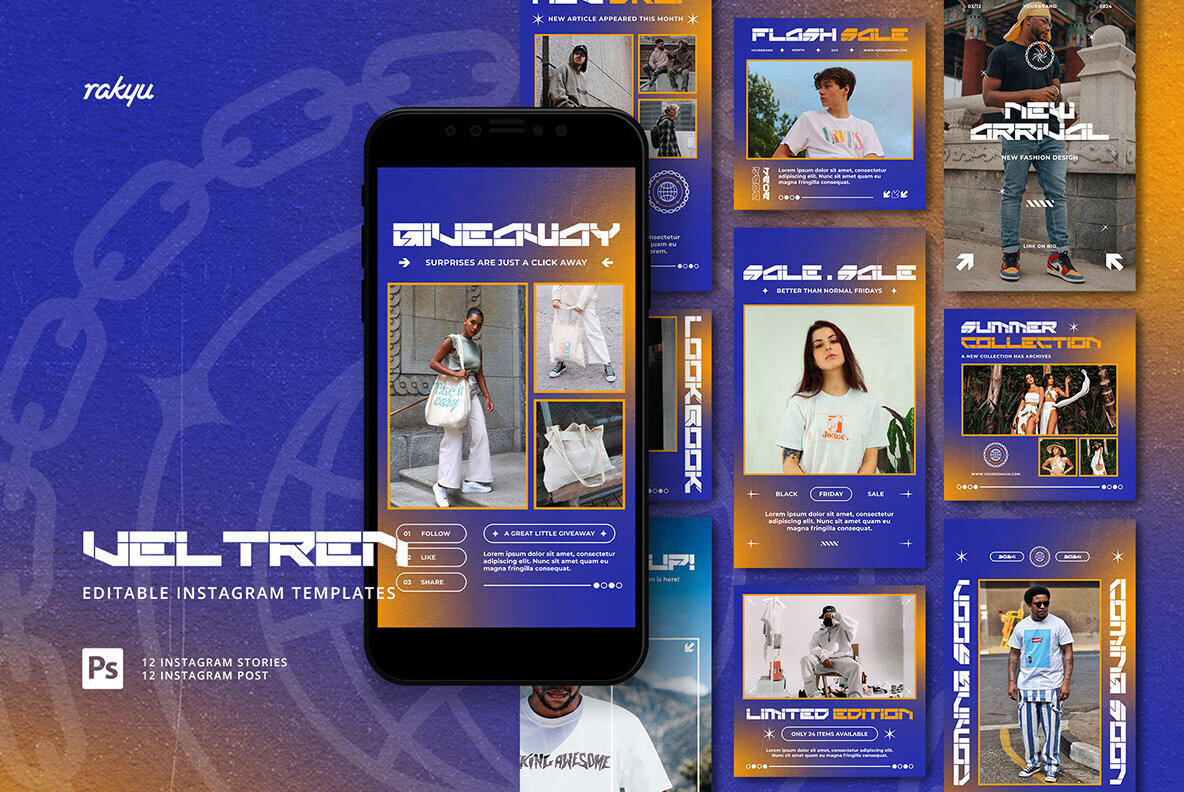 Veltren   Instagram Template 1