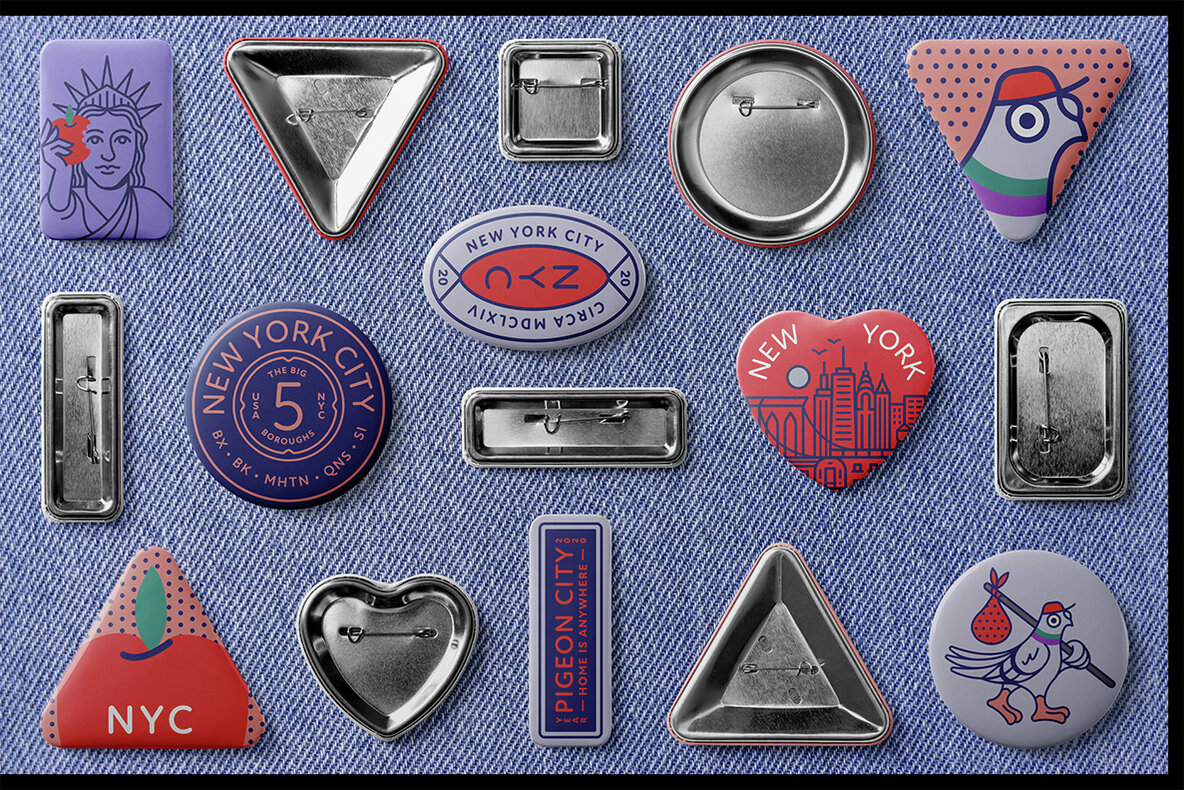 Badge Mockups   Packaging Creator 11