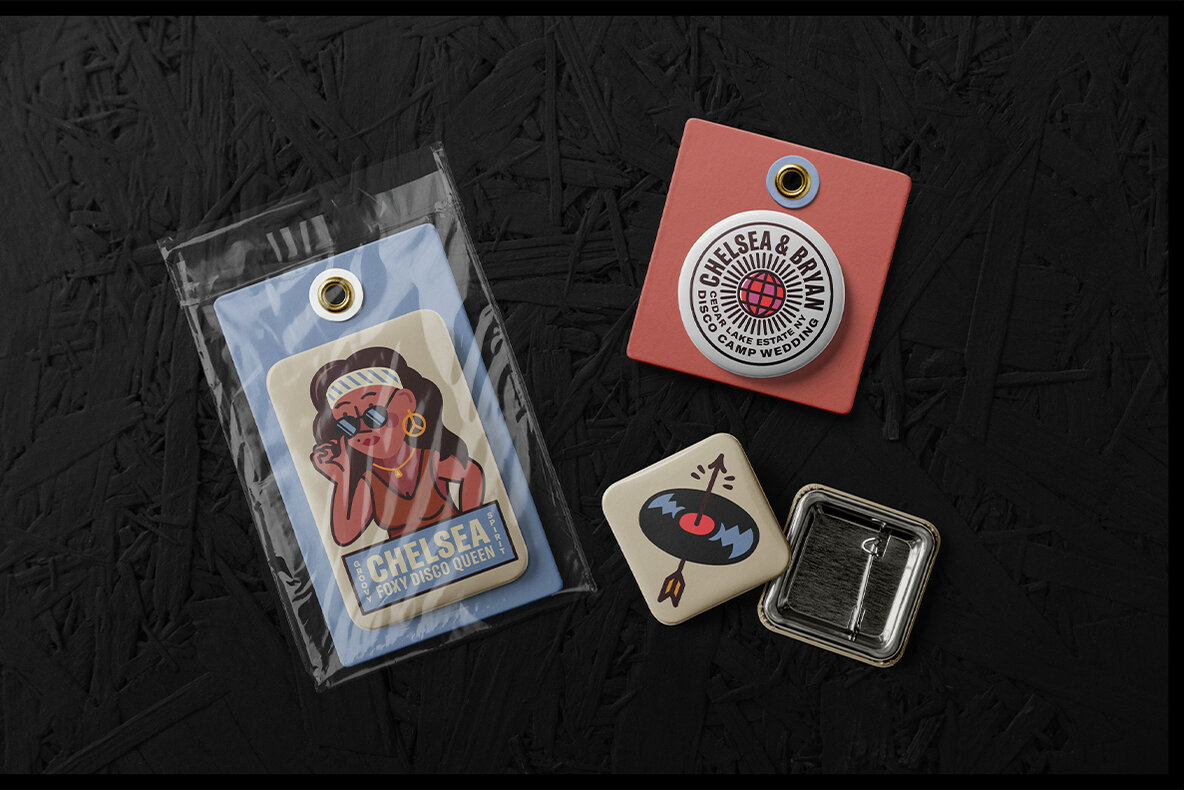 Badge Mockups   Packaging Creator 12