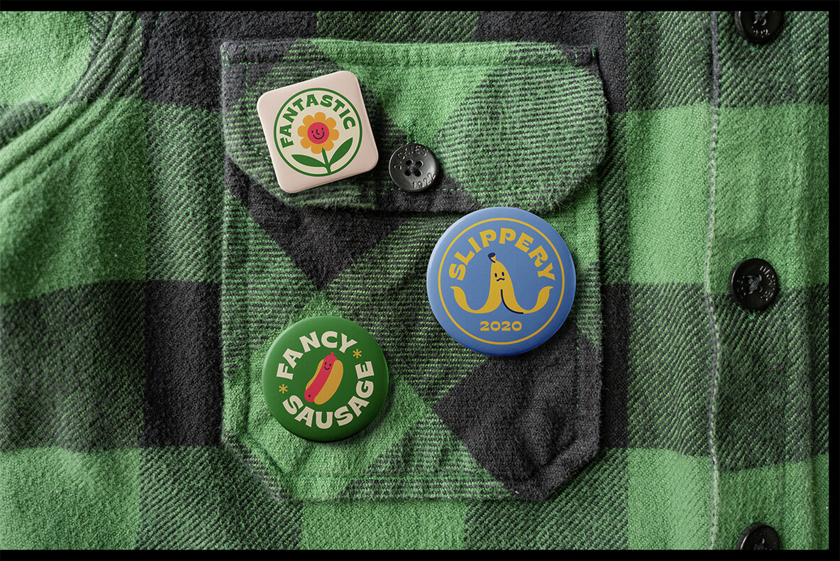 Badge Mockups   Packaging Creator 14