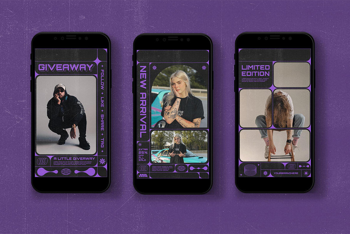 Pandora   Instagram Template 3