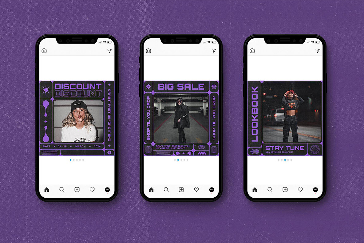 Pandora   Instagram Template 5