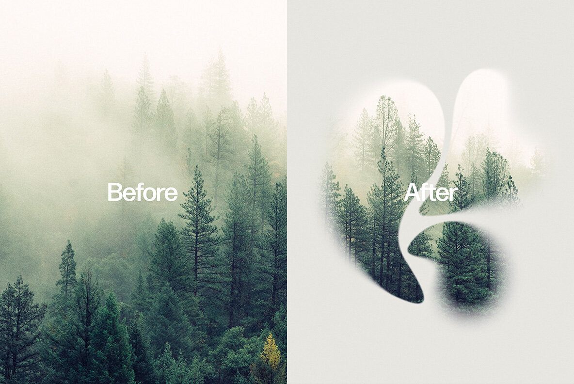 Blurry Shapes Overlay Effect 3