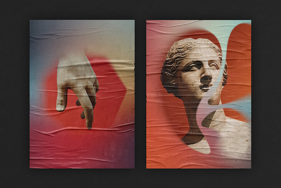 Blurry Shapes Overlay Effect 6