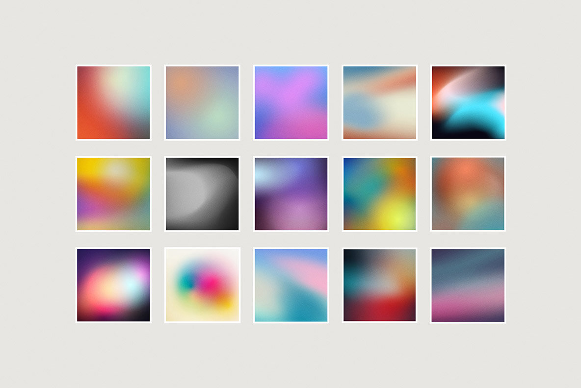 Blurry Shapes Overlay Effect 7