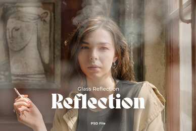 Glass Reflection Effect