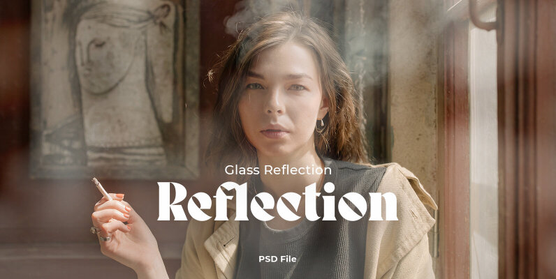 Glass Reflection Effect