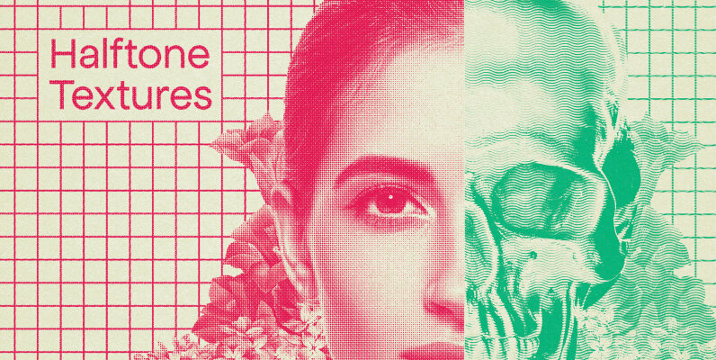 Halftone Textures for Photoshop
