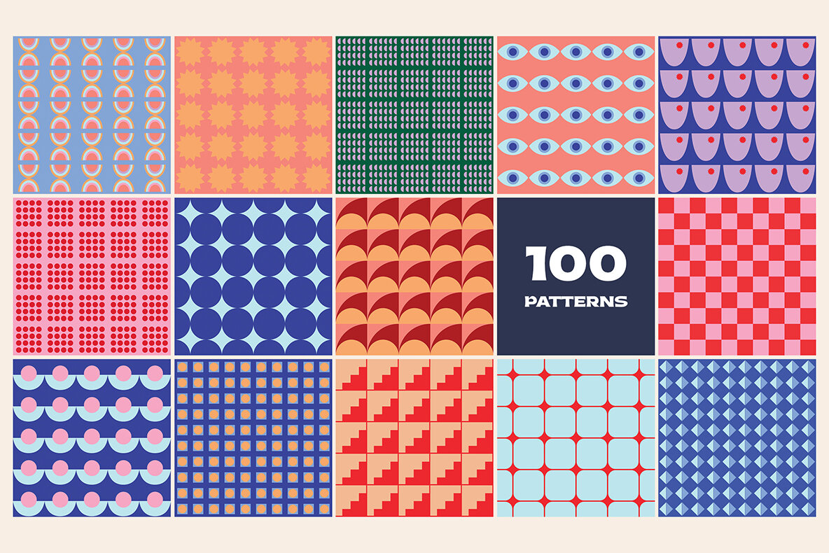 Mosaic Geometrics 262 elements 8