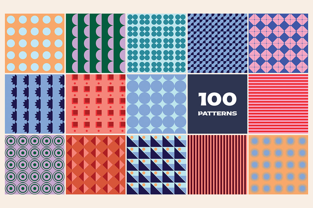 Mosaic Geometrics 262 elements 9