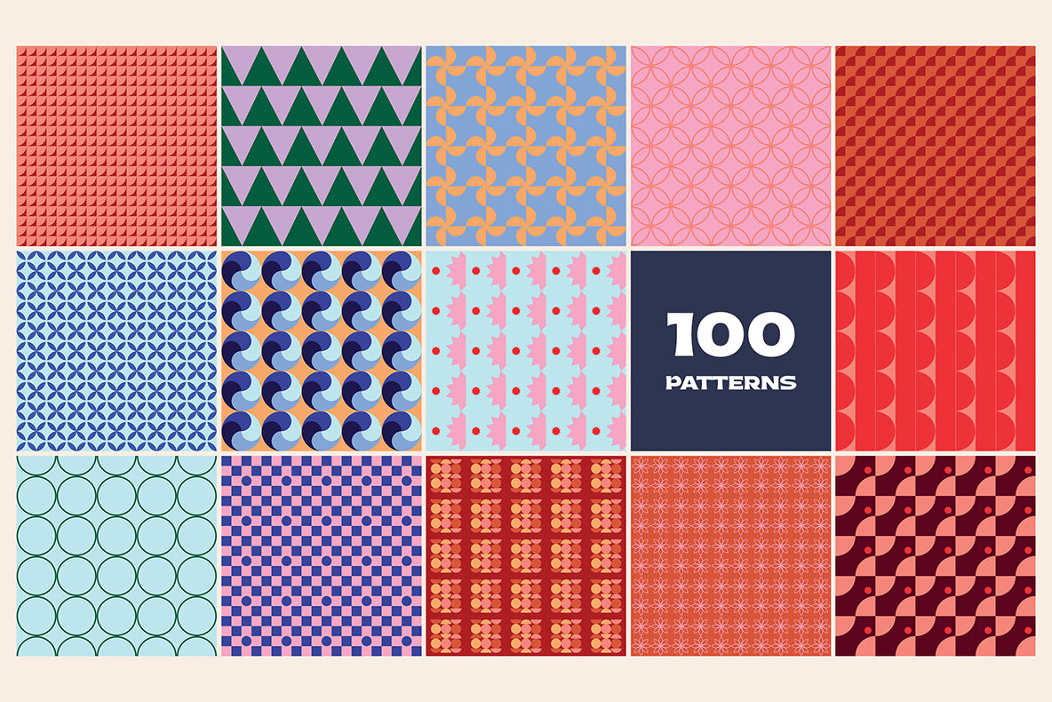 Mosaic Geometrics 262 elements 10