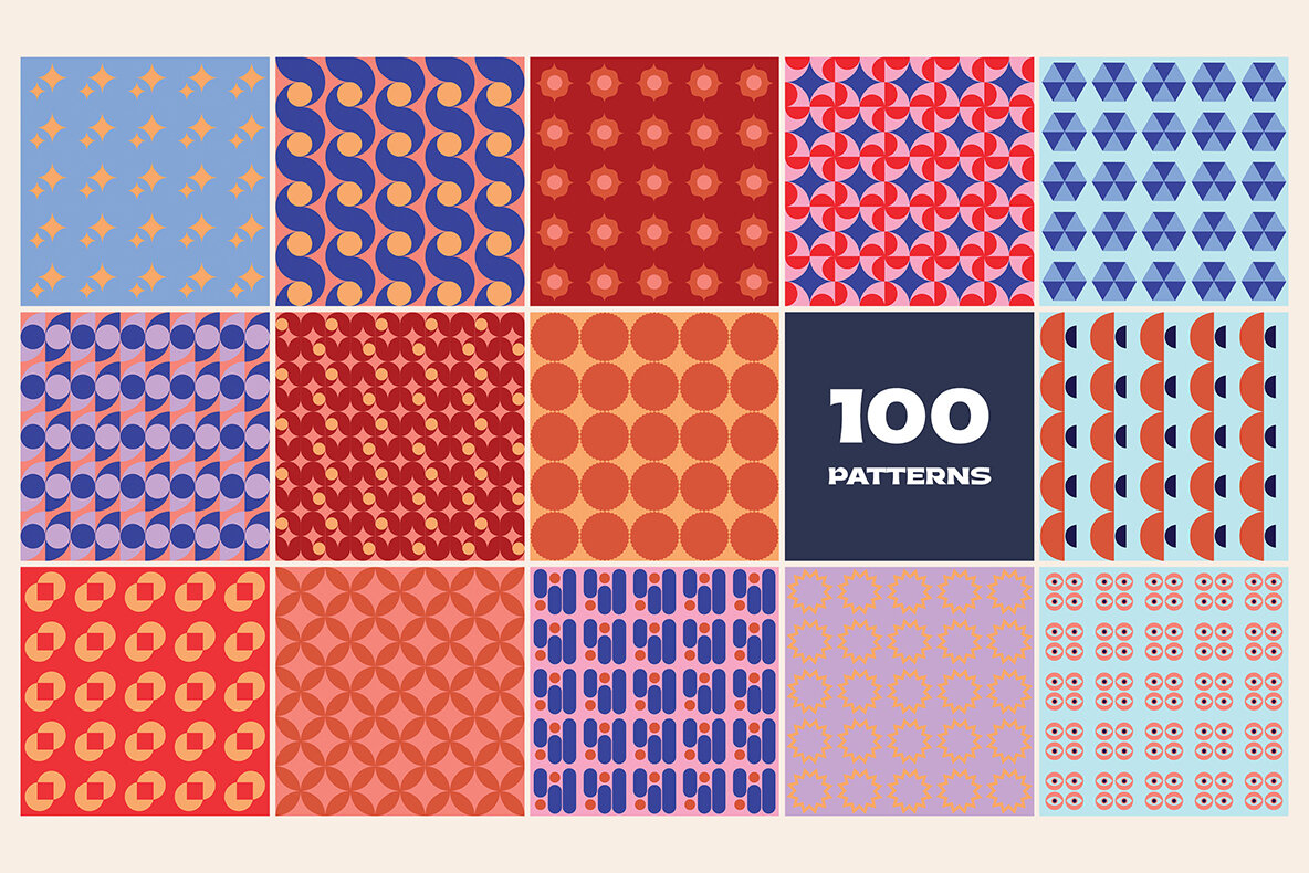 Mosaic Geometrics 262 elements 11