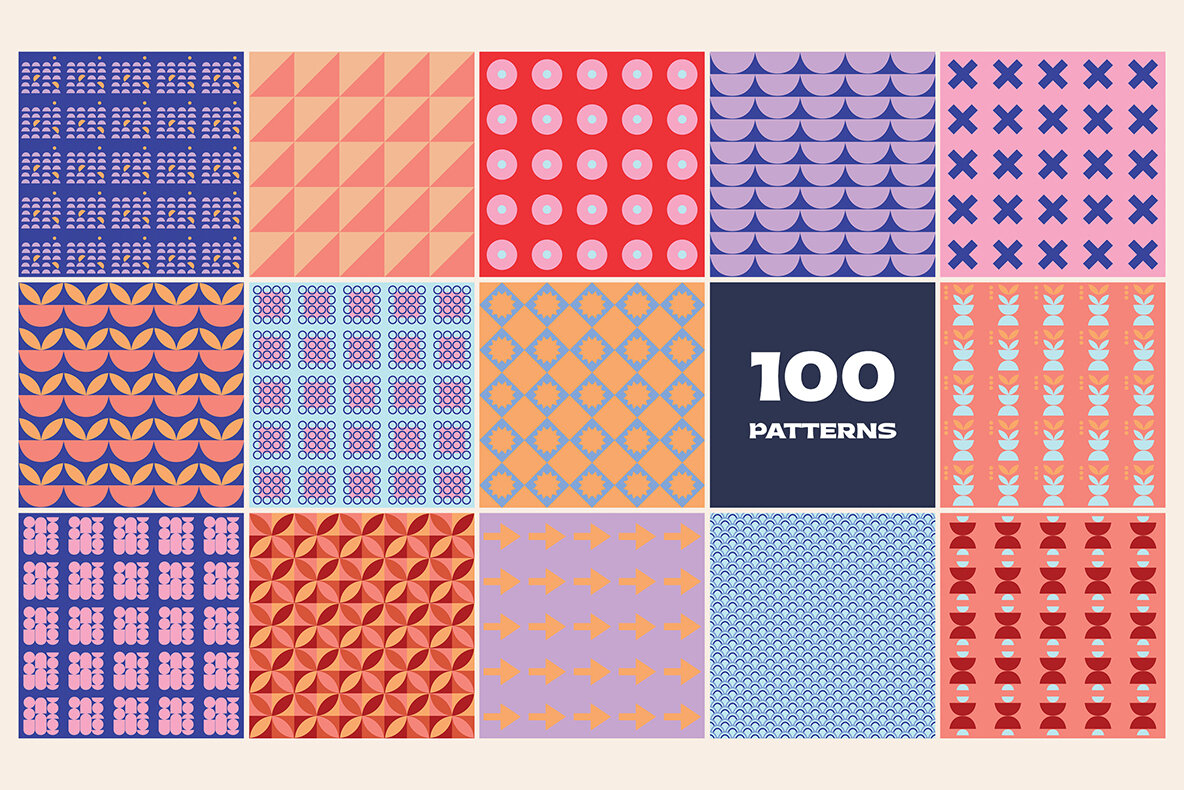 Mosaic Geometrics 262 elements 12