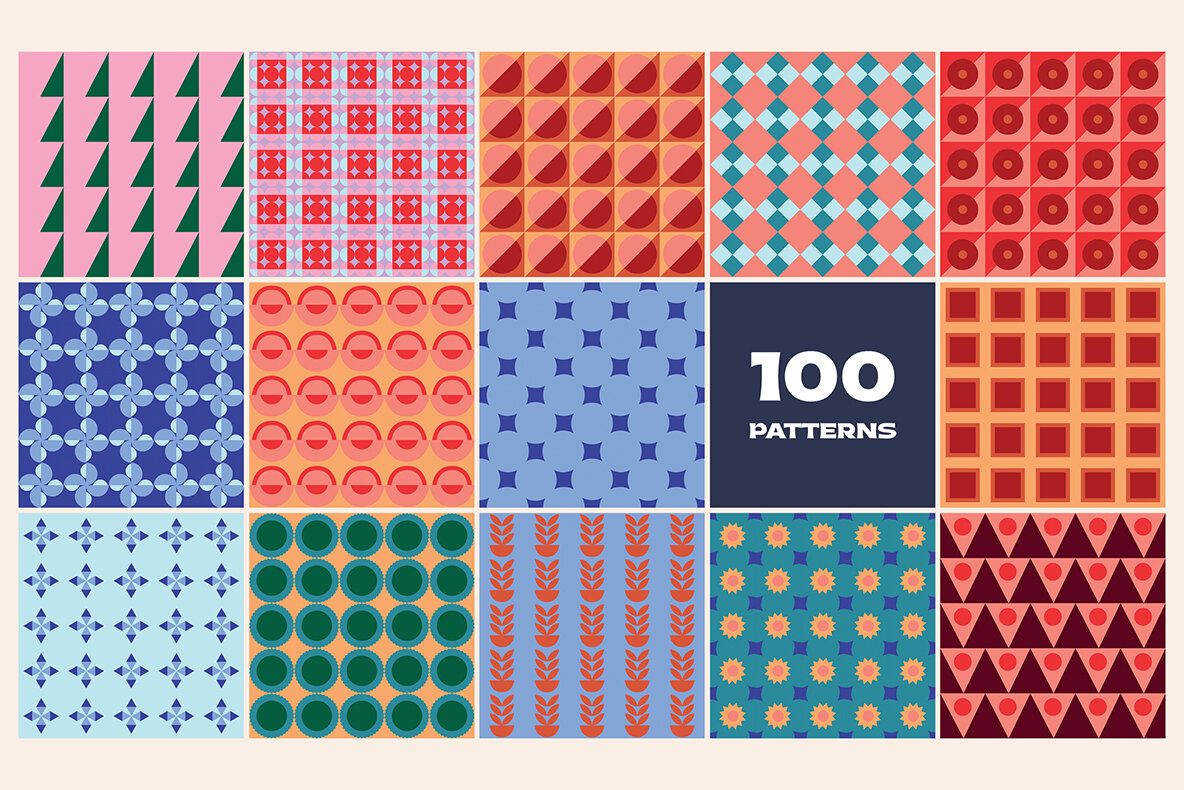 Mosaic Geometrics 262 elements 14