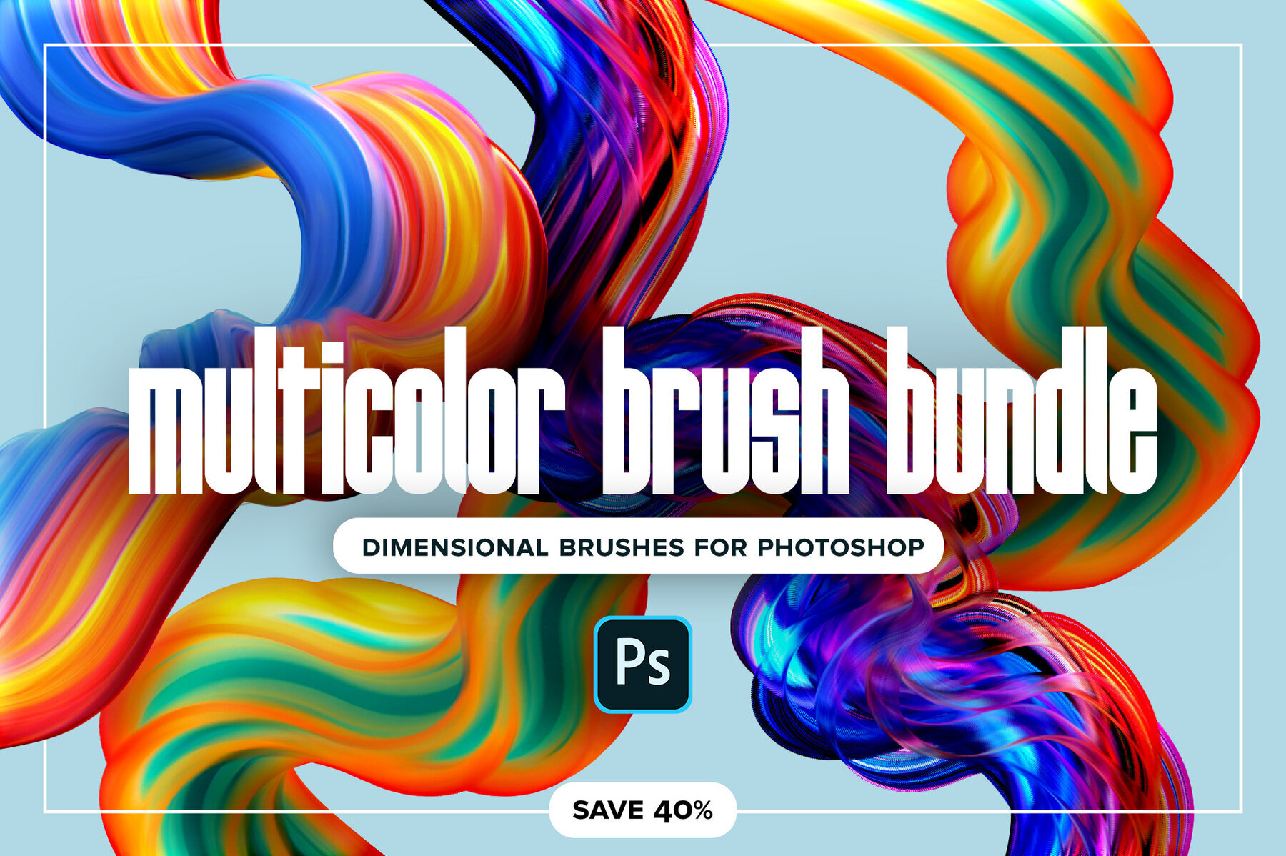 Multicolor Brush Bundle for Photoshop 1