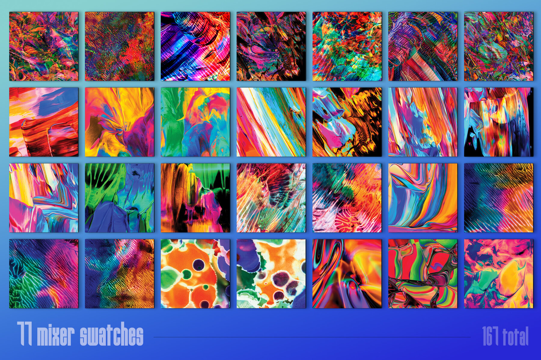 Multicolor Brush Bundle for Photoshop 21