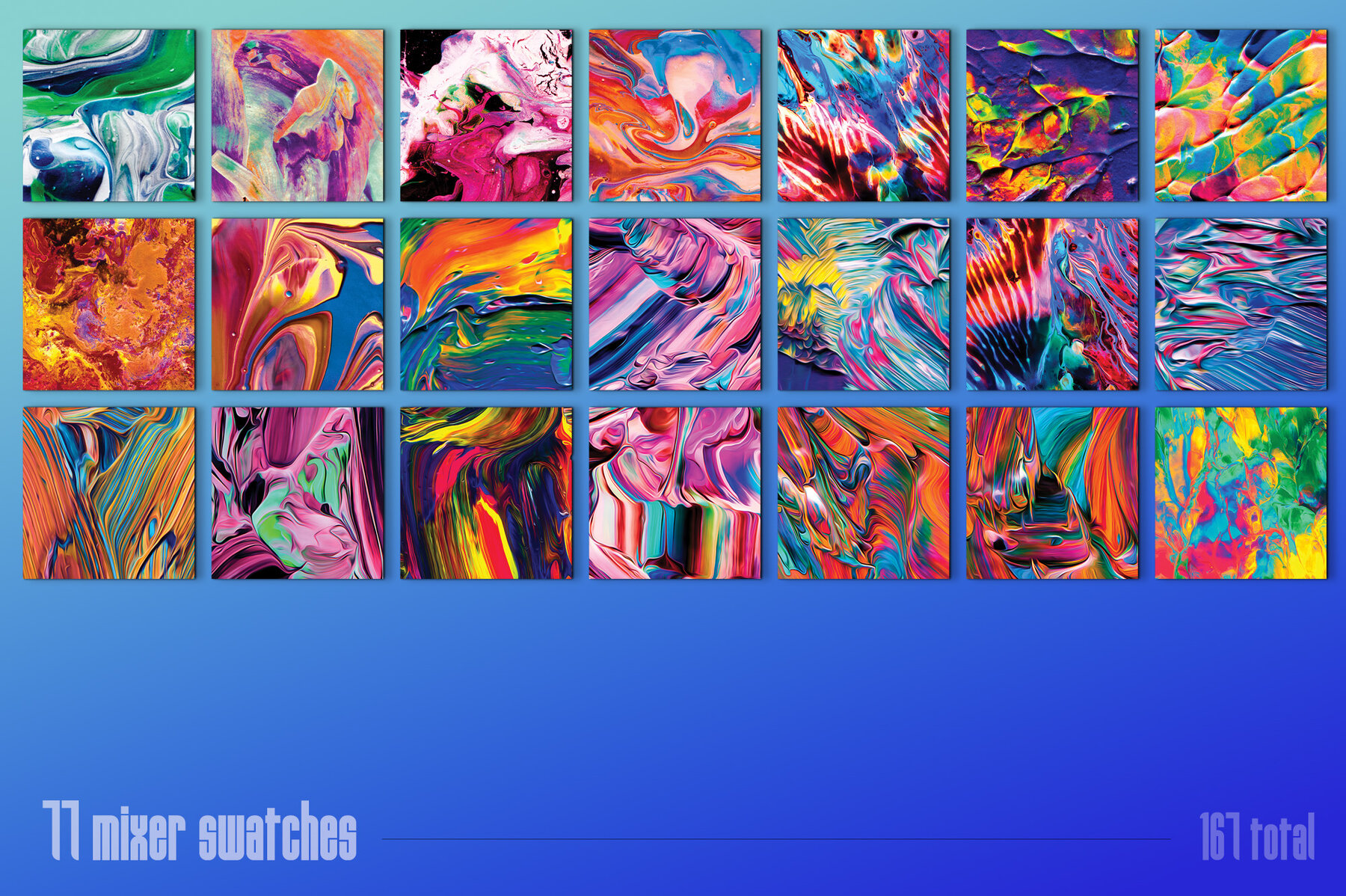 Multicolor Brush Bundle for Photoshop 23