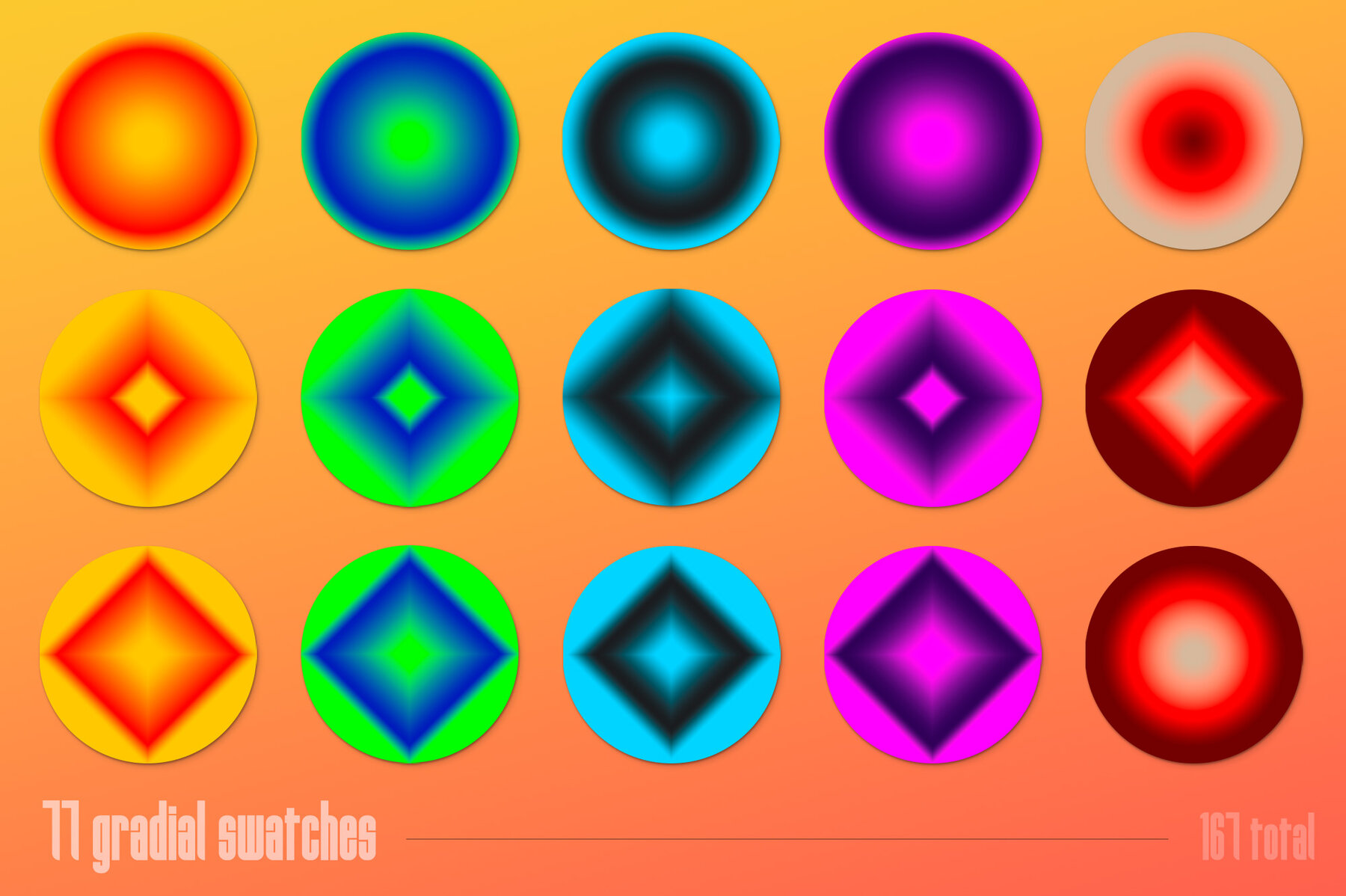 Multicolor Brush Bundle for Photoshop 24