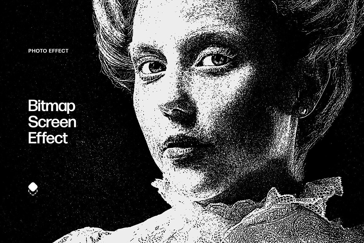 Bitmap Screen Photo Effect 1