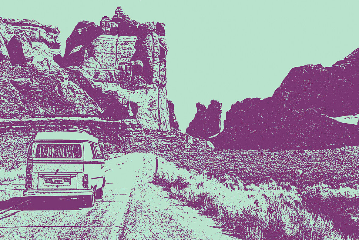 Bitmap Screen Photo Effect 4