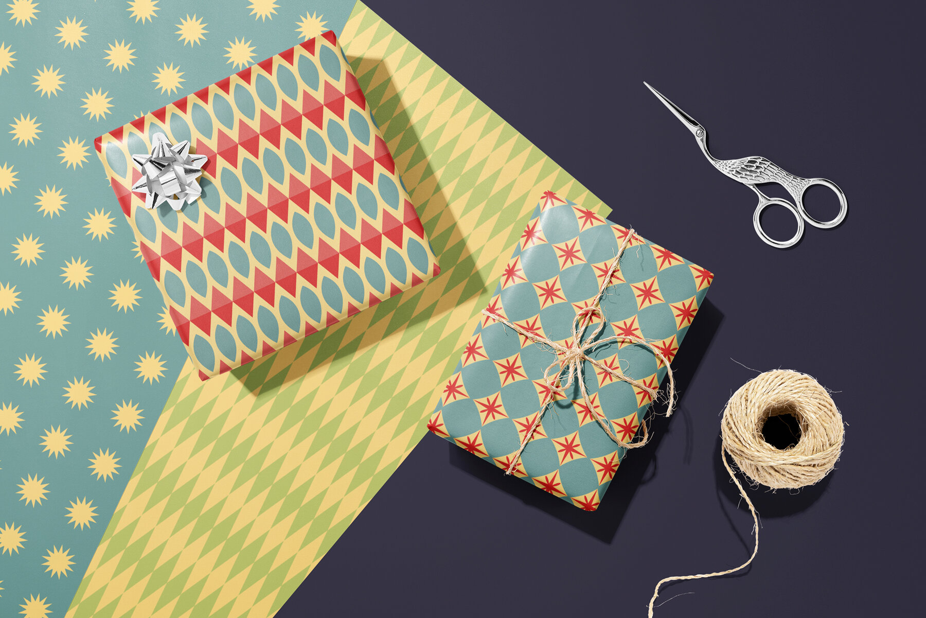 Christmas graphic vector set 6