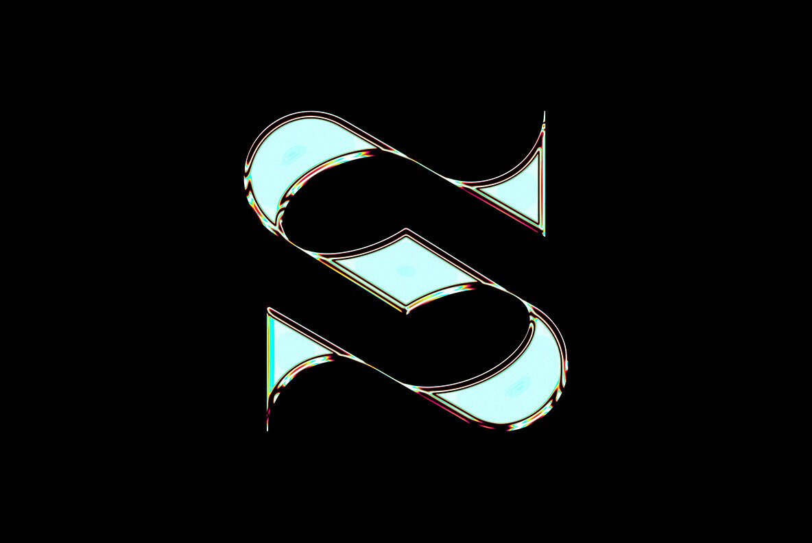 Galactic Chrome Text Style 2