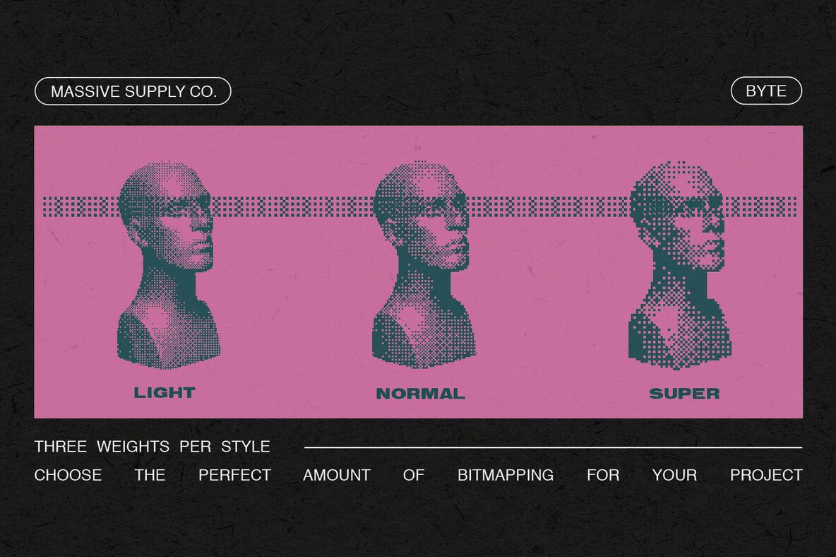 BYTE   Bitmap Actions for Photoshop 4