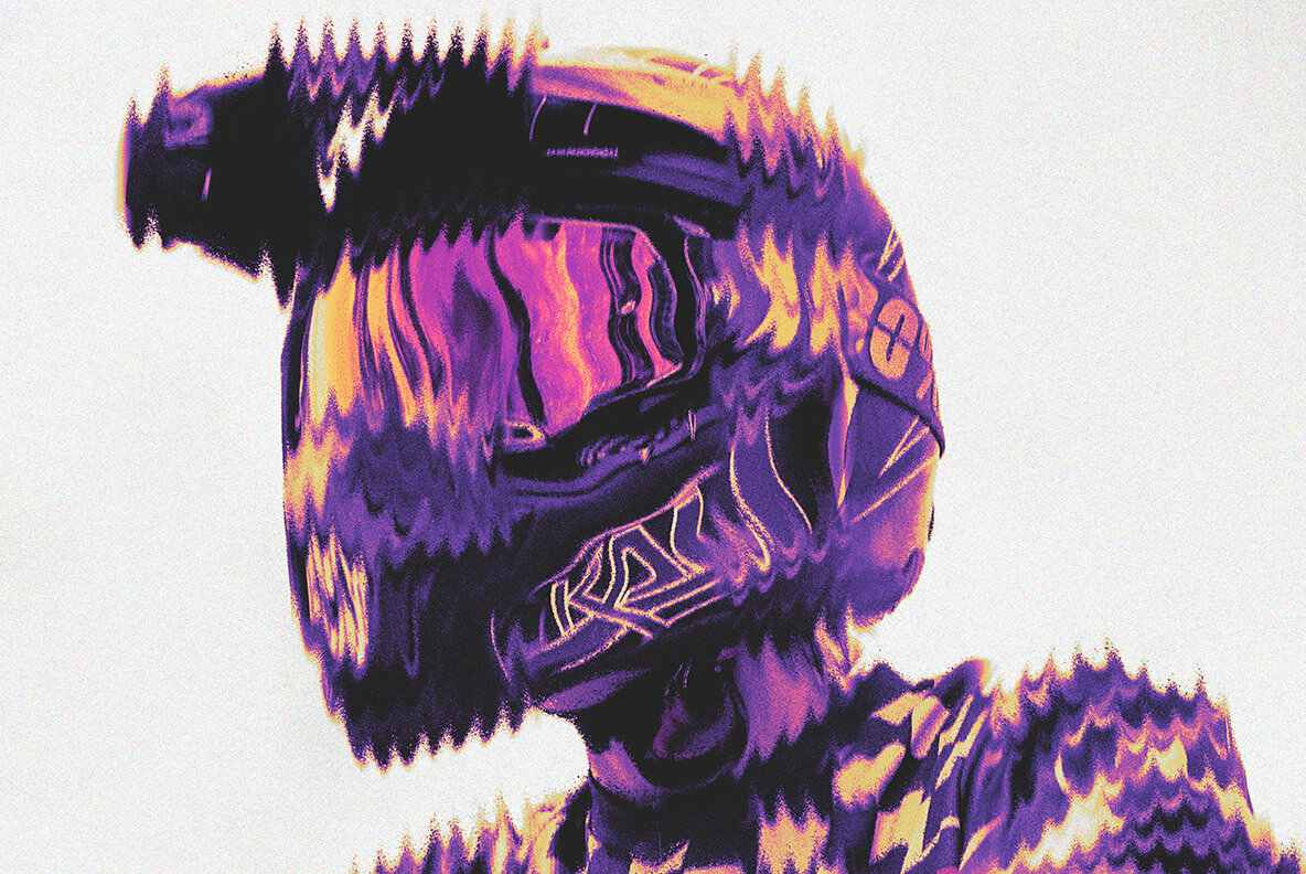 Sand Grain Distortion Photo Effect 3