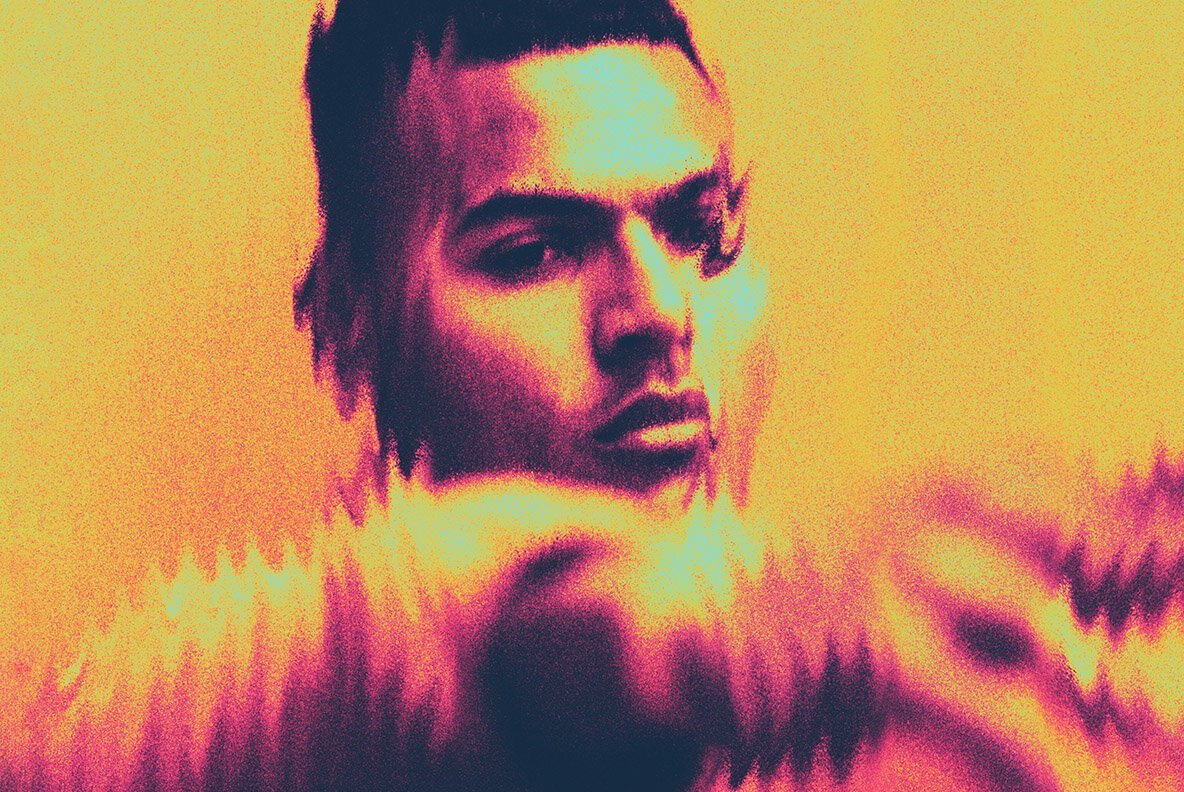 Sand Grain Distortion Photo Effect 6