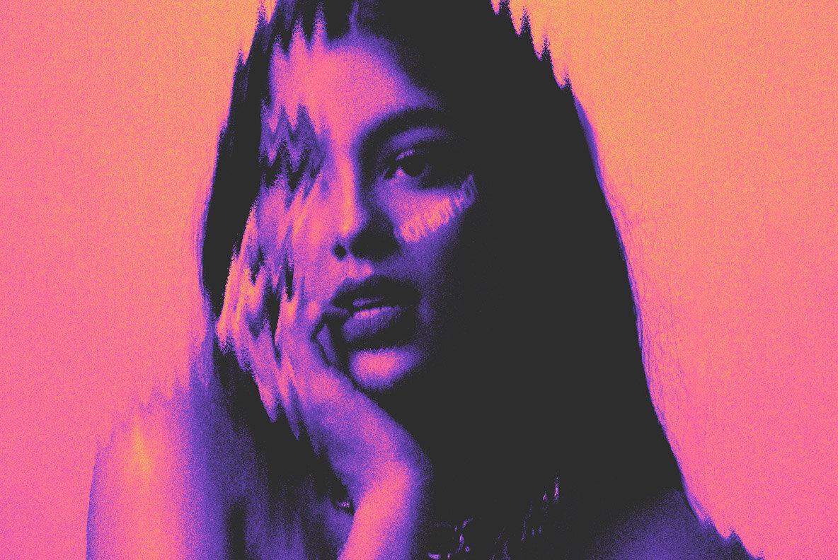 Sand Grain Distortion Photo Effect 7